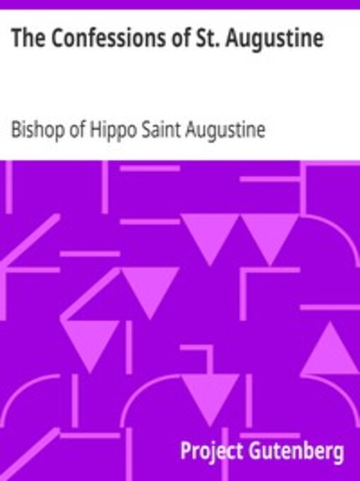 Title details for Confessions of St. Augustine by Saint Augustine - Available